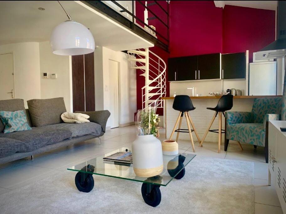 Le Paradis - Superbe Duplex - Plein Centre Appartement Marseilles Buitenkant foto